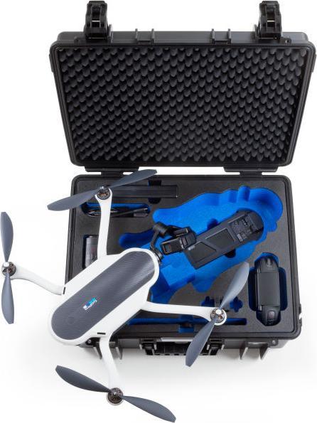 Actual product image B&W International Copter Case Type 6000/B with GoPro Karma Inlay (Drone case)