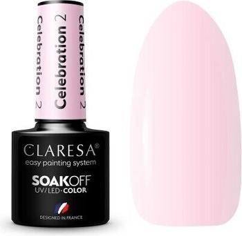 Produktbild Claresa Soak Off Uv/Led Celebration Gel Polish 02 5G (Rosa, Farblack)