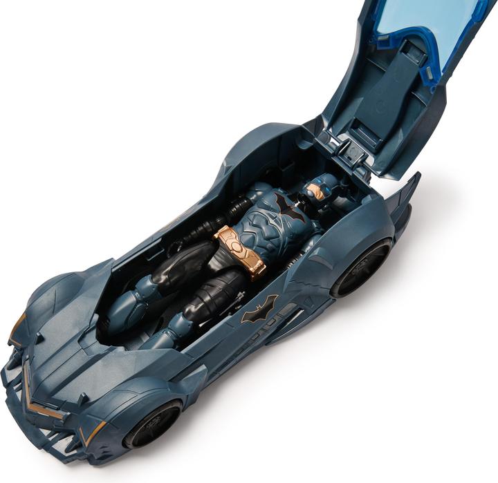 Actual product image Batman Shadow Guardian Batmobile & Batman