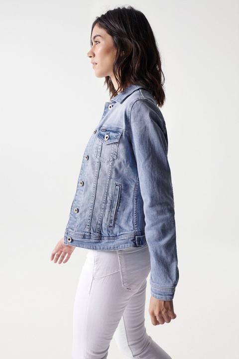 Image du produit Salsa Jeans Vestes en jean Denim Trucker Jacket (M)