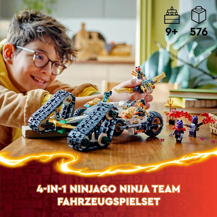 Produktbild LEGO Kombi-Raupe des Ninja-Teams (71820, LEGO Ninjago)