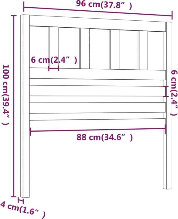 Immagine prodotto VidaXL Kipper (96 x 4 x 100 cm)