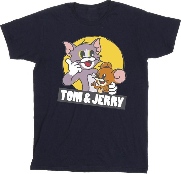 Produktbild Tom & Jerry Sketch Logo TShirt Mädchen (140, 146)