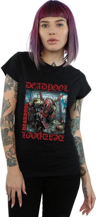 Immagine prodotto Deadpool Here Lies Deadpool Maglietta Donna (S)