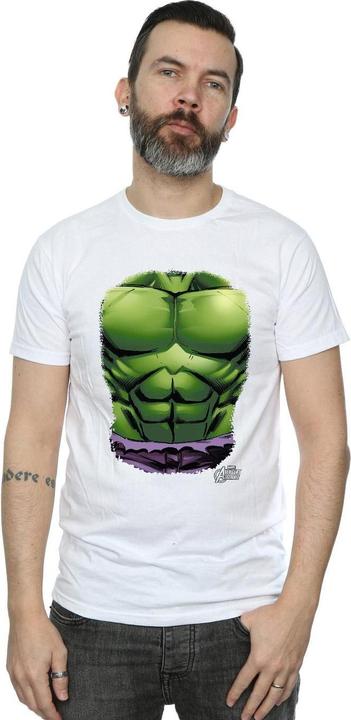 Actual product image Mens Hulk Chest Burst T-Shirt (M)