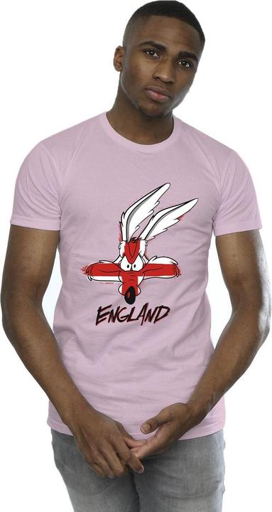 Immagine prodotto Looney Tunes Coyote England Face Maglietta Uomo (L)