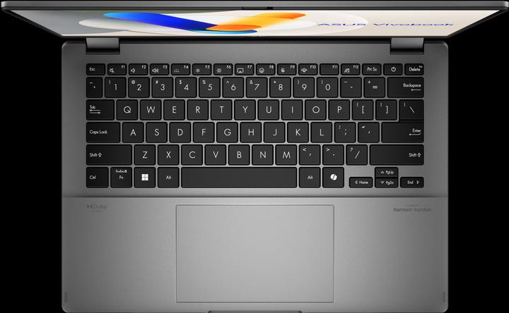 Produktbild ASUS Vivobook 14 Flip (14", Intel Core Ultra 7 258V, 32 GB, 1000 GB, DE)