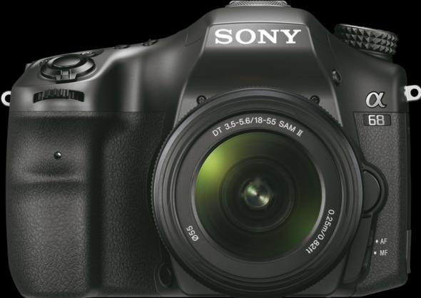 Image du produit Sony Kit Alpha a68 (18 - 55 mm, 24.20 Mpx, APS-C / DX)
