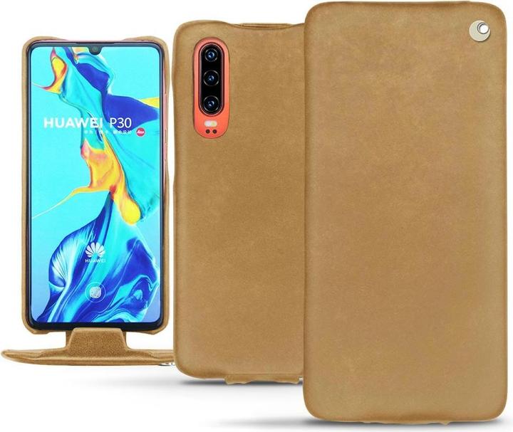 Productafbeelding Noreve Lederen omslag verticaal (Huawei P30)