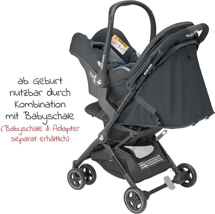 Produktbild Maxi-Cosi Lara2 Essential Graphite (Black Frame)