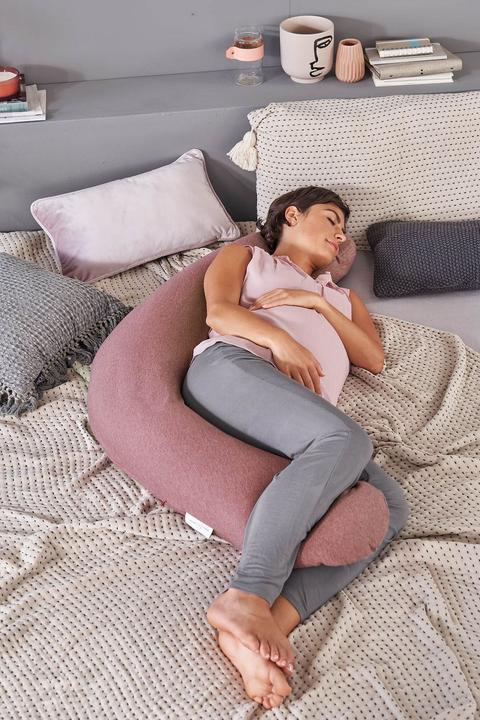 Immagine prodotto Theraline Cuscino per allattamento "The Original" con imbottitura in fibra cava di poliestere, fodera inclusa (190 cm)