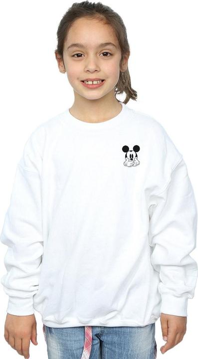 Immagine prodotto Disney Mickey Mouse Dont Speak Breast Print Felpa Ragazze (152, 158)