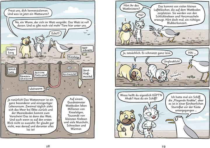 Image du produit Mein Abenteuercomic - Mops und Kätt fahren ans Meer (Allemand, Vera Schmidt, 2021)