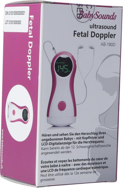 Produktbild Babysounds Fetal Doppler mit Kopfhörer (Fetal Doppler)