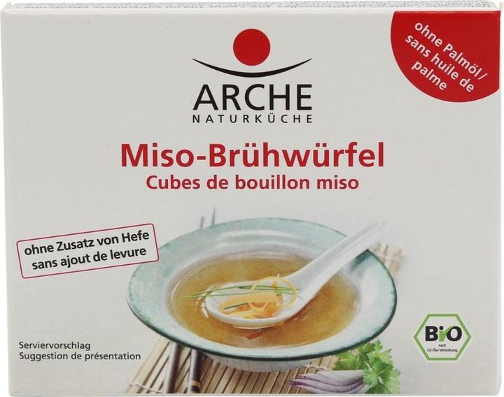 Actual product image Miso bouillon cube organic