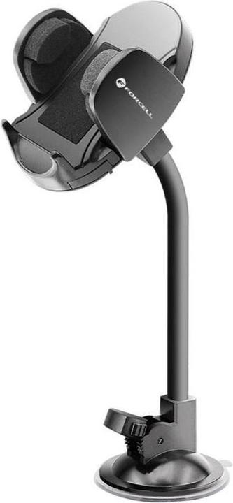 Image du produit Forcell Stylus F-GRIP Oval 17 cm car holder for windshield / dashboard / air vent black