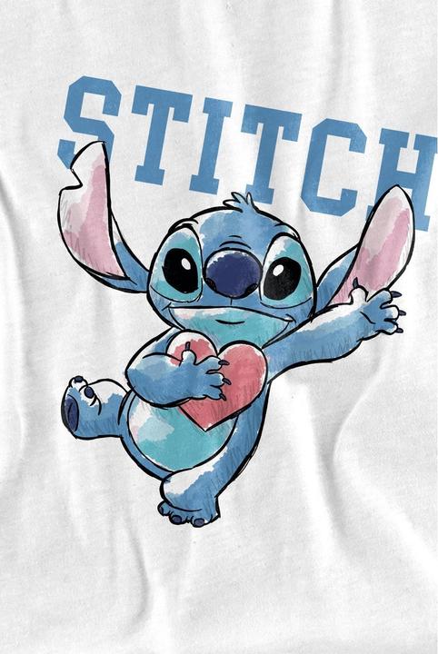 Immagine prodotto Lilo & Stitch Clutching Hearts Maglietta Bambini (128)