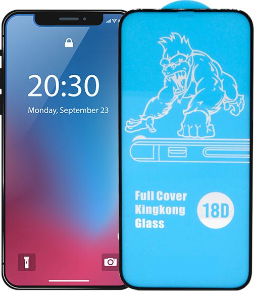 Actual product image PhoneLook Tempered Glass screen protection glass with impact-resistant silicone edge (1 Piece, Apple iPhone 16)