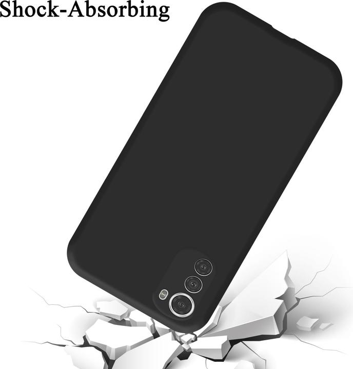 Produktbild Cadorabo TPU Liquid Silicone Case Hülle für Motorola MOTO E32 4G / E32S (Motorola Moto E32s)