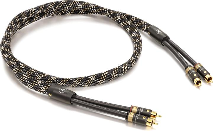 ViaBlue NF-S1 CAVO ZILVEREN QUATTRO RCA (versione stereo) 1 metro (1 m)