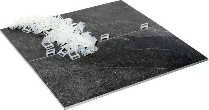 Produktbild XPOtool 100 Zuglaschen Fliesen Nivelliersystem 1,5mm Fugen Verlegehilfe Fliesen