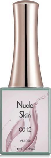 Produktbild Canni Gellack Nude Skin C012 UV/LED (Lila-Grau, Gel-Effekt Nagellack)