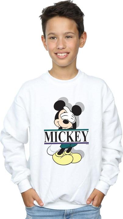 Actual product image Disney Boys Mickey Mouse Letters Sweatshirt (140, 146)