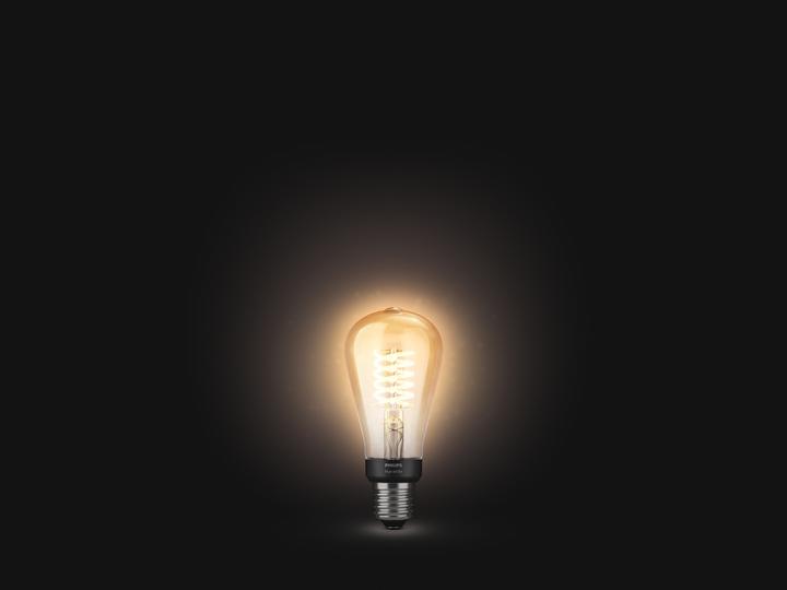 Actual product image Philips Hue White BT (E27, 7 W, 550 lm, 1 x, G)