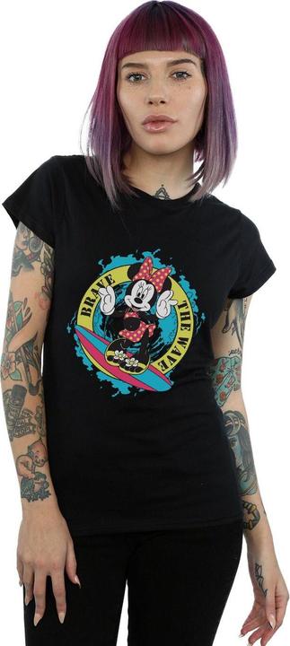Immagine prodotto Disney Minnie Mouse Brave The Wave Maglietta Donna (XXL)