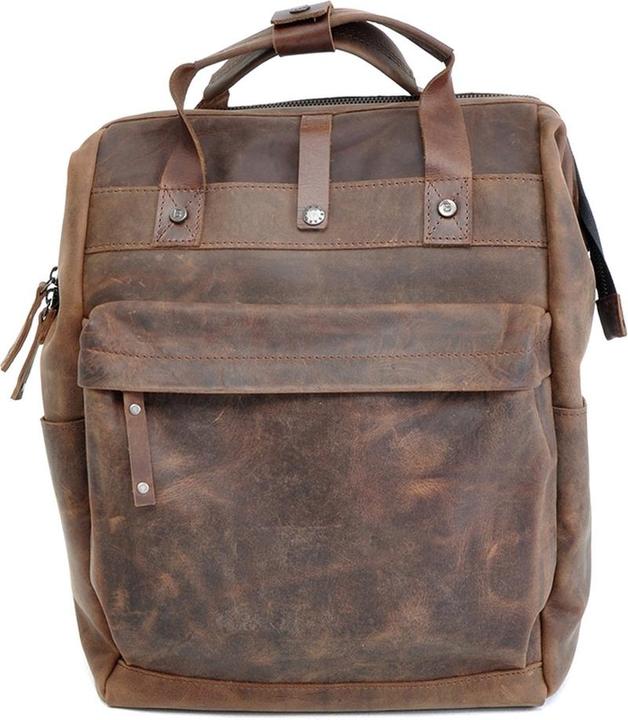 Produktbild Barbarossa Ruvido Leren Laptop Rugzak Coffee nu voor 187.625