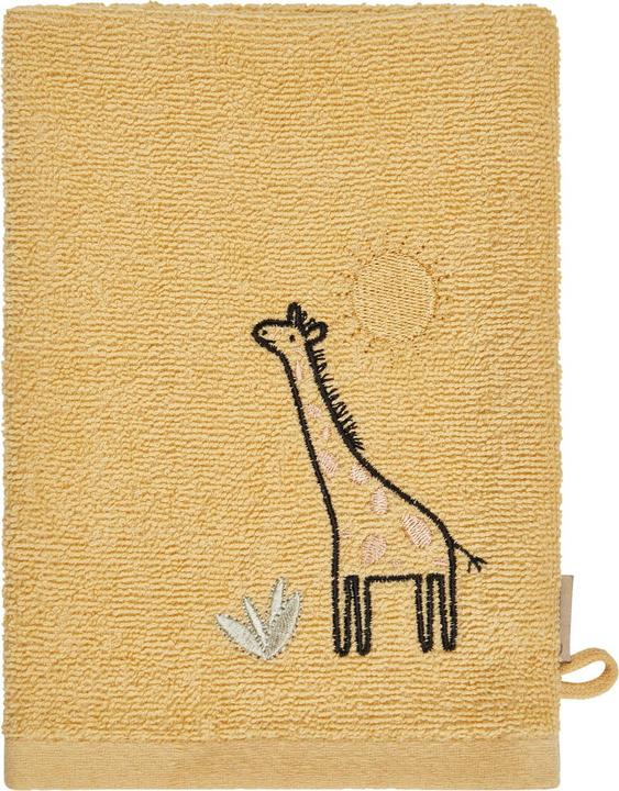 Actual product image Sterntaler Baby-Waschhandschuh Giraffe Kaya 2er Set