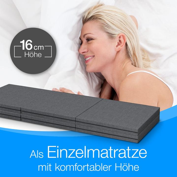 Image du produit Bestschlaf Matelas pour invités (140 x 200, Noyau de mousse)