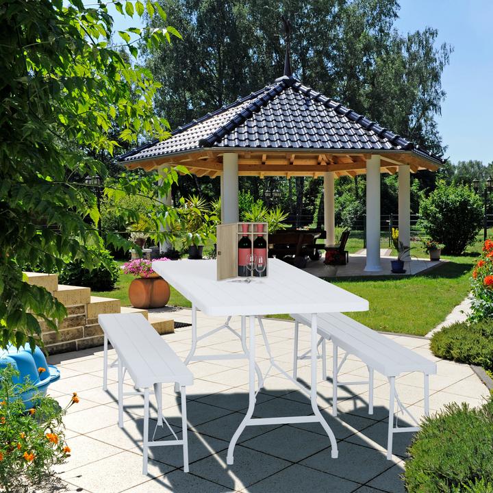 Actual product image Relaxdays Garden table (180 cm)