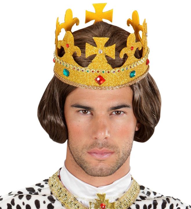 Image du produit Widmann Couronne royale en or avec pierres précieuses réglable