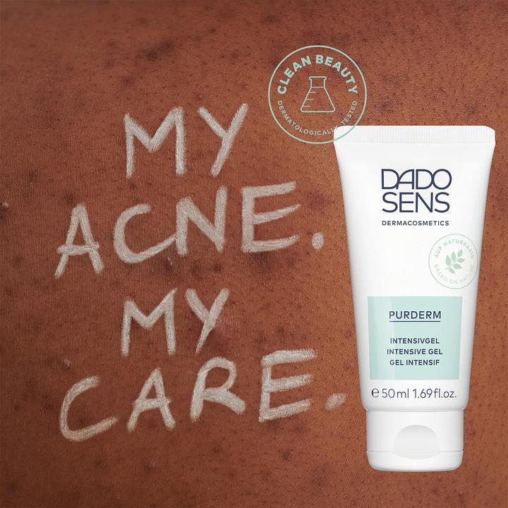 Actual product image Dado Sens PURDERM Intensive Gel - Impure Skin (50 ml, Face gel)