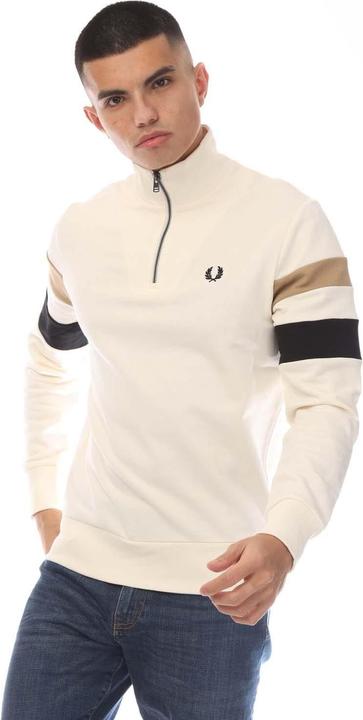 Immagine prodotto Fred Perry Felpa Bordato Mezza Cerniera Uomo (S)