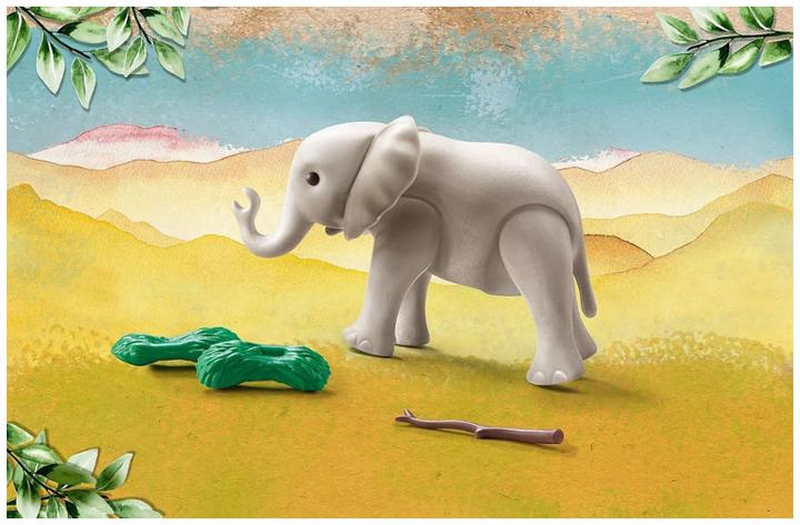 Actual product image Playmobil 71049 Young elephant (71049, Playmobil Wiltopia)