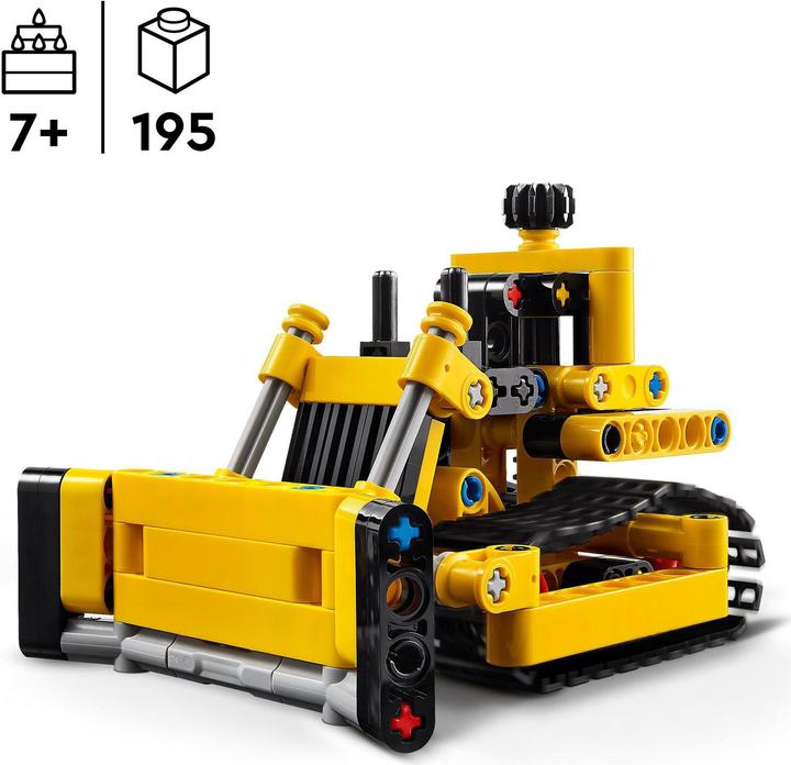 Actual product image LEGO Heavy-duty bulldozer (42163, LEGO Technic)