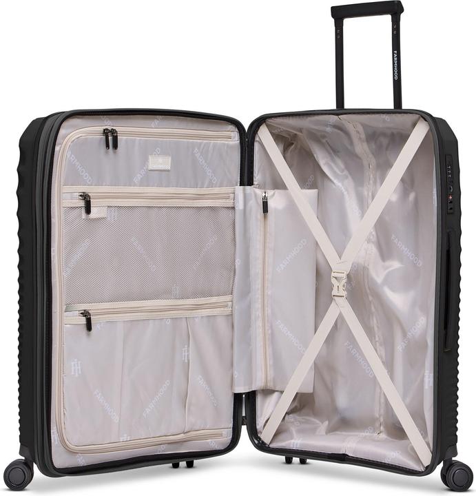 Image du produit Farmhood Eco Edition Set de valises à 4 roulettes 3 pièces avec soufflet extensible (114 l, XL (à partir de 115l))