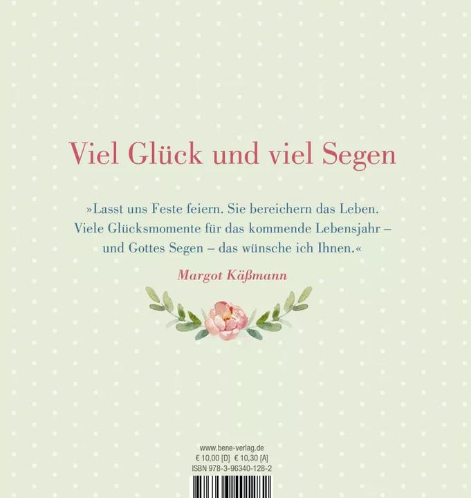 Produktbild Herzlichen Glückwunsch zum Geburtstag (Deutsch, Margot Kässmann, 2022)