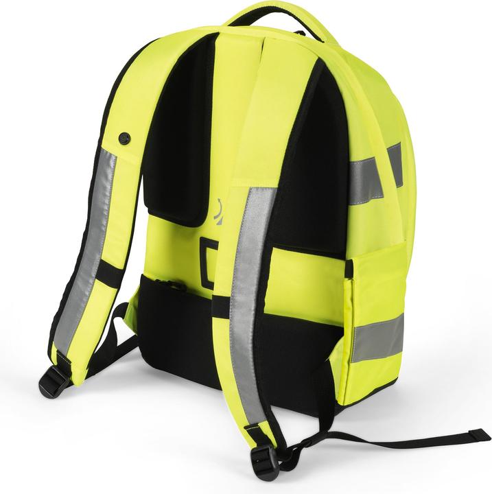 Produktbild Dicota Rucksack Hi-Vis 25 Liter - gelb (25 l)