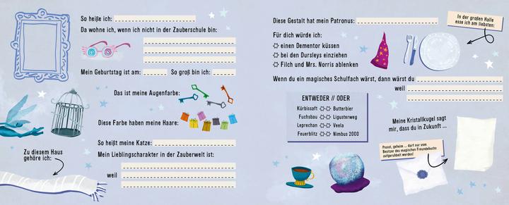 Productafbeelding Mein Freundebuch für Harry Potter-Fans (Duits, 2025)