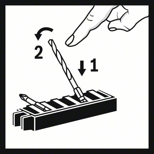 Image du produit Bosch Professional Zubehör Jeu d'embouts de vissage à double lame Impact Control, 3 pièces, T20, 150 mm (Six pans creux TX 20)
