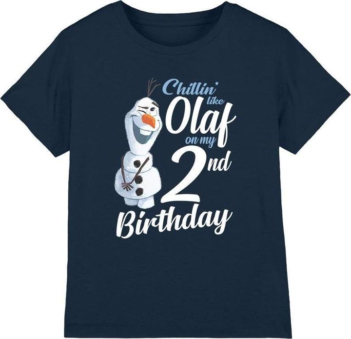 Disney Frozen Chillin Like Olaf TShirt 2 Geburtstag