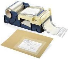 Actual product image Transpak Unwinder w.knife for address protection film W.130-150mm blue/white