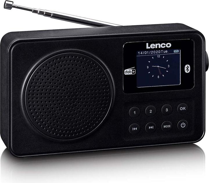 Actual product image Lenco PDR-033BK (DAB+, FM, Bluetooth)