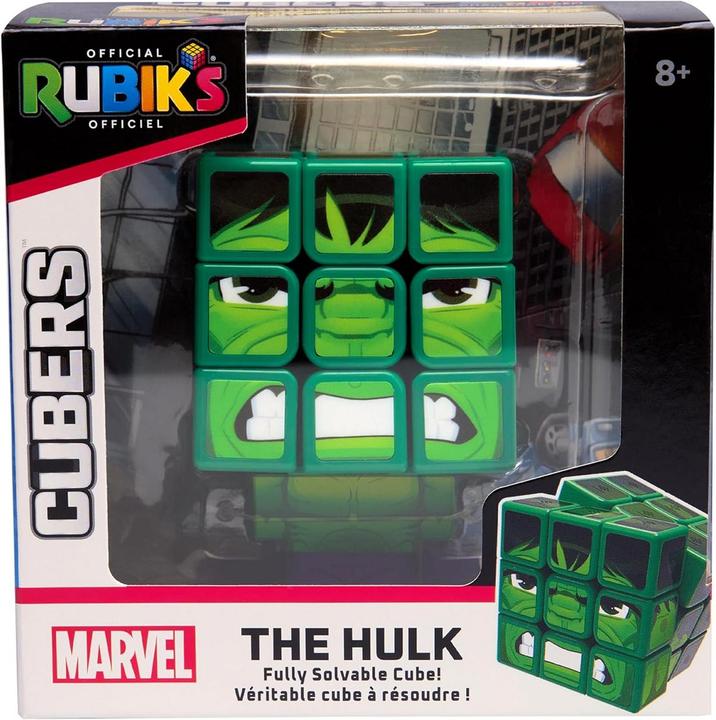 Image du produit Spin Master Rubik's - Cubers 3x3 - Hulk (3 x 3)