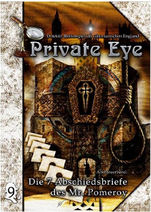Actual product image RPG496943 - Private Eye: The 7 farewell letters from Mr. Pomeroy, adventure volume 9 (DE extension) (German)
