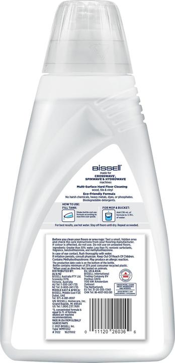 Actual product image Bissell Floor cleaner Natural Multi-Surface Pet 1 l