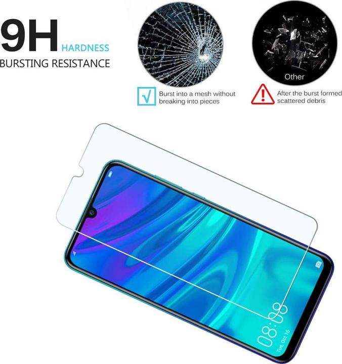 Image du produit Screenguard Huawei P Smart+ 2019 Film de protection en verre blindé Case Friendly Design (1 pièce(s), Huawei P Smart+ (2019))
